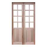 2 Folhas P/ Porta Abrir Colonial 2,10x0,58 - Frainer