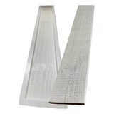 2 Forma 3d Ripa Madeira Aparente 120x19,5cm Abs 2mm Molde 3d