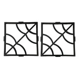 2 Formas Pavimentação Caminho Calçada Pedras Easy Piso Flor