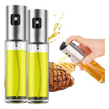 2 Galheteiro Spray Azeite Porta Tempero Vinagre Óleo