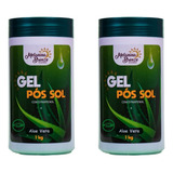 2 Gel Pós Sol Melanina Bronze, Bronzeamento Natural 