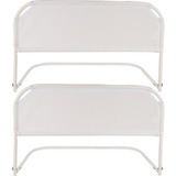 2 Grades Para Cama Proteção Tela Segurança Bebê Idoso Kit
