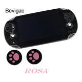 2 Grips Animais Patinhas Psv Protetores Ps Vita Analógicos