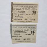 2 Ingresso Futebol Final Brasileiro 1984