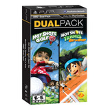 2 Jogos - Dual Pack Hot Shots Psp Sony Original Umd Físico