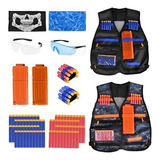 2 Jogos De Chalecos Tácticos Para Niños Para Armas Nerf