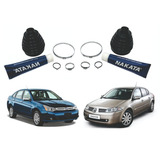 2 Kit Coifa Homocinética Roda Renault Clio Sedan 2000 A 2012