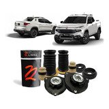 2 Kit Coxim Batente Dianteiro Fiat Toro 2016 2017 2018 2019