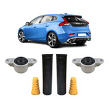 2 Kit Coxim Batente Traseiro Volvo V40 2016 2017 2018 2019