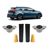 2 Kit Coxim Batente Traseiro Volvo V40 2016 2017 2018 2019