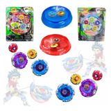 2 Kit De 4 Beyblade Metal Blay Blade 5d Tornado 2 Com Led