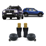 2 Kit Do Amortecedor Dianteiro Coxim Batente Rolamento Renault Duster 2012 2013 2014 15 16 17 18 ...