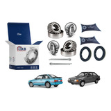 2 Kit Rolamento Roda Traseira Ford Escort 84 85 86 87 88 89