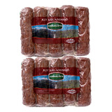 2 Kit's Salame Artesanal 5 Sabores, Canastra 1kg Cada