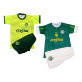 2 Kits Conjunto Infantil Palmeiras
