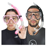 2 Kits De Mergulho Dive Motion Fun - Preto/rosa