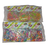 2 Kits Rainbow Loom Pulseira De