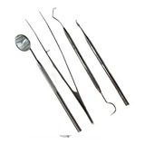 2 Kits-extratores De Tártaro-espelhos Sondas E Pinças