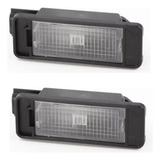 2 Lanternas De Placa Original Renault Logan 2915 2016 2017