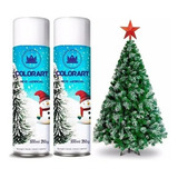 2 Lata Neve Artificial Spray Colorart