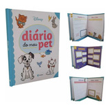 2 Livro Diário Do Meu Pet - Disney Para Anotações E Fotos