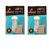 2 Lnb Lnbf Universal Banda Ku De Oito Saídas Octo 