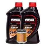 2 Lt Oleo Yamalube 20w50 + Filtro Tenere 250 Original Yamaha