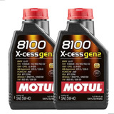 2 Lts Óleo Motul 8100 X-cess Gen2 5w40 Norma 502 00 / 505 00