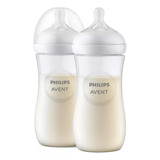 2 Mamadeira Avent Pétala 330ml Anticólica 