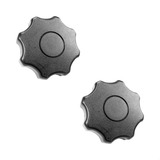 2 Manopla Reguladora Inclinação Banco Preto Gm Celta Prisma 