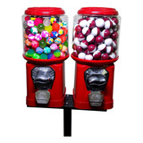 2 Maquinas De Bolinha Chiclete +500 Bolas 27 +500 Brinquedos