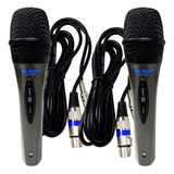 2 Microfone Dinâmico Leson Ls300 Unidirecional