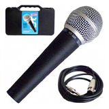 2 Microfones Csr Ht58a Dinâmico Profissional