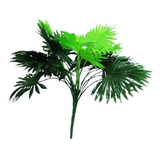 2 Mini Palmeira Leque Artificial Palmeirinha Verdes Folhagem