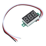 2 Mini Voltímetro Digital 12v Fonte Computador Usb Bateria