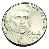 2 Moedas 5 Cents Nickel 2022