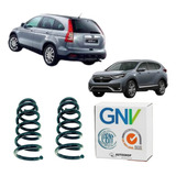 2 Molas Reforçadas P/ Gnv Honda Crv 2006 Á 2015 Traseira