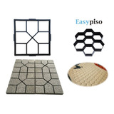 2 Molde Forma Caminho Piso Pedras Calçada Jardim + Manual
