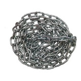 2 Mts De Corrente Elo Curto Soldada Zincada 3 Mm São Raphael
