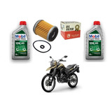 2 Óleo Mobil 10w40 + Filtro Fz25 Fazer Xtz Lander Tenere 250