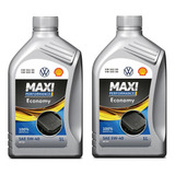 2 Oleo Shell Maxi 5w40 502 00 Gjzz502m2bra Original Volks