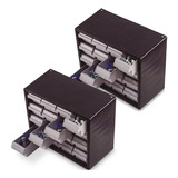 2 Organizador Multiuso Mini Caixa 16