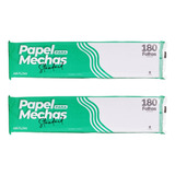 2 Pacotes Papel Para Mechas Standard 11x47cm 360 Folhas