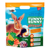 2 Pacotes Ração Funny Bunny 1,8