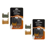 2 Par Pastilha Alligator P/ Freio Shimano Xt/saint/slx/deore