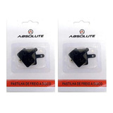 2 Pares Pastilha Freio Disco Absolute Abs-01s Altus Alivio