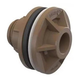 2 Pç Adaptador Flange Sold Rosca. Caixa D Agua 2 60mm Tigre