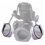 2 Pc P/difusor Flash Twin Nikon Canon Yongnuo R1 C1 C2 2 Pçs