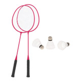 2 Pcs Raquetes De Badminton Peteca