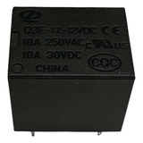 2 Pçs Relê Dc 12v - 10 Amp 250vac - Rm012 - 5 Terminais